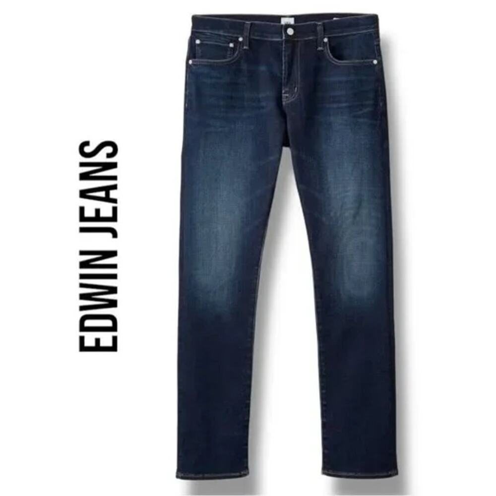 EDWIN Jeans Mens Jace Straight Leg Cooper Denim Stretch 29